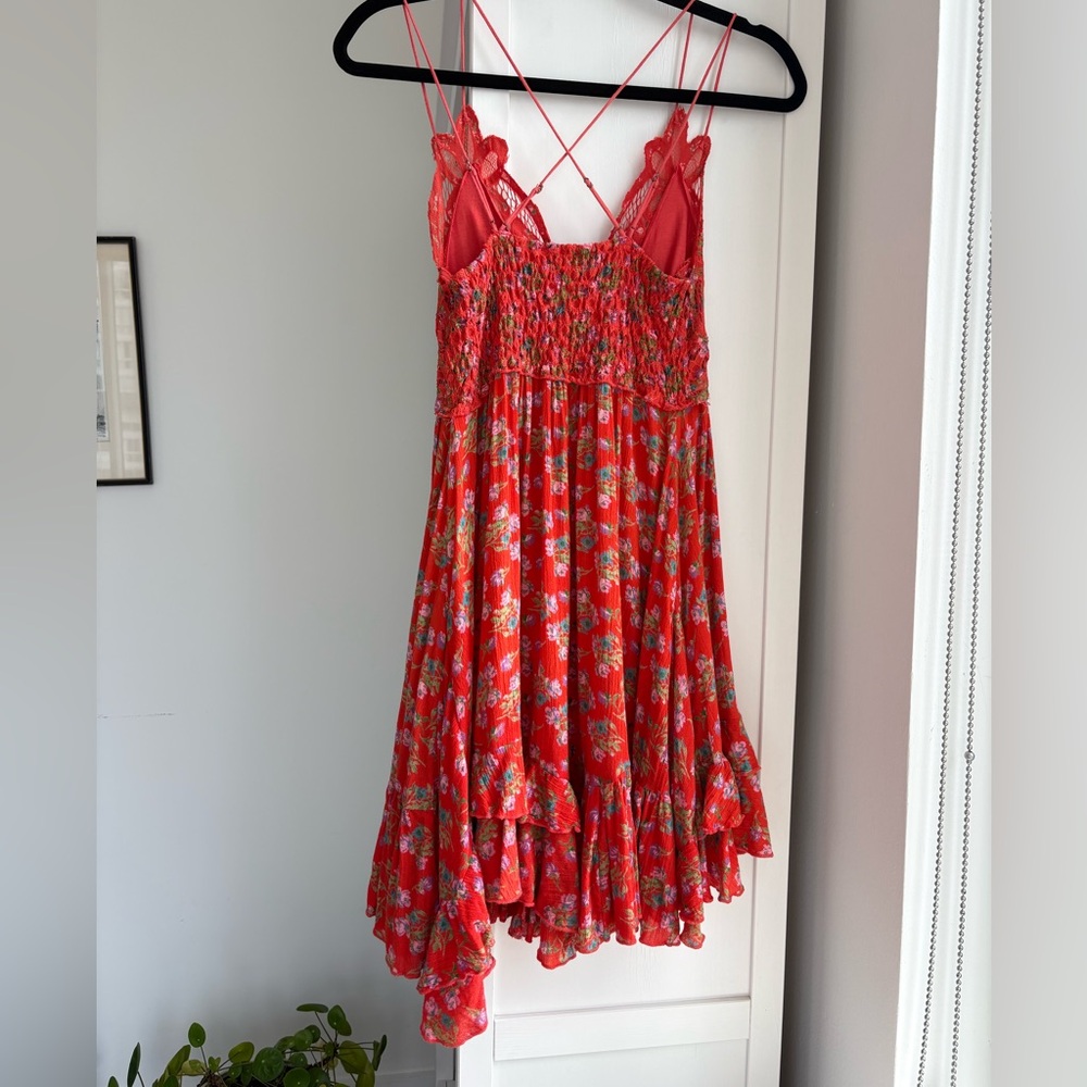 Free People Adella Lace Slip Dress - Picture 3 of 14